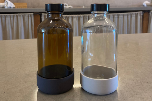 Silicone Bottle Boot – Non-Slip Base for 8oz Glass Bottles