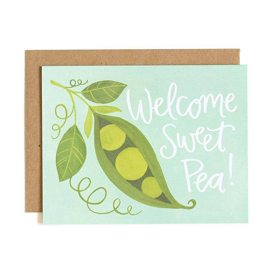 1canoe2 | One Canoe Two Paper Co. - Sweet Pea Baby Greeting Card
