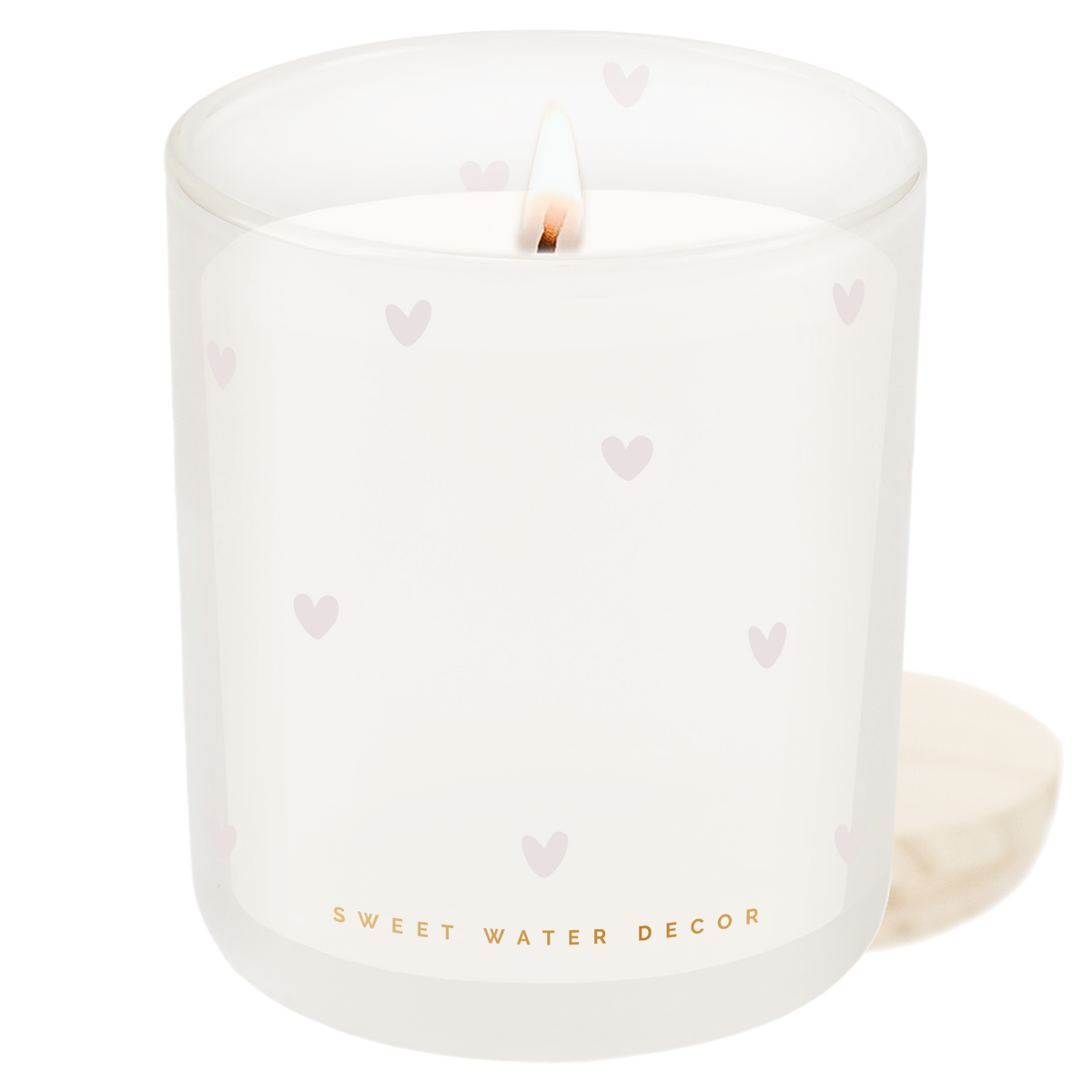 *NEW* All Over Hearts 12 oz Soy Candle - Valentine's Day