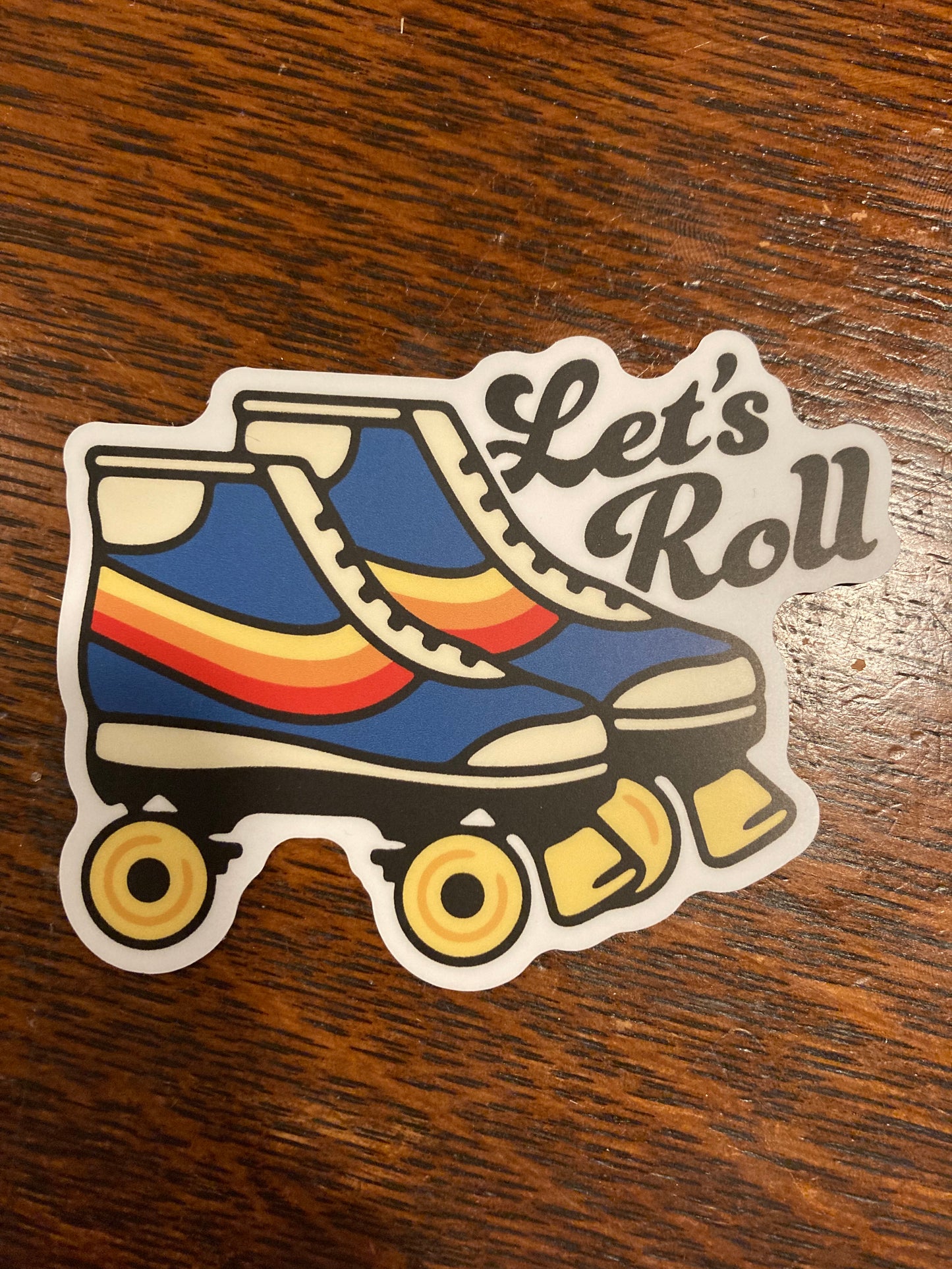 Lets Roll Sticker