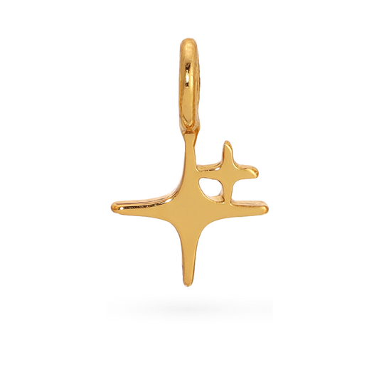 Lucky Feather - Charm Garden - Spark Charm - Gold