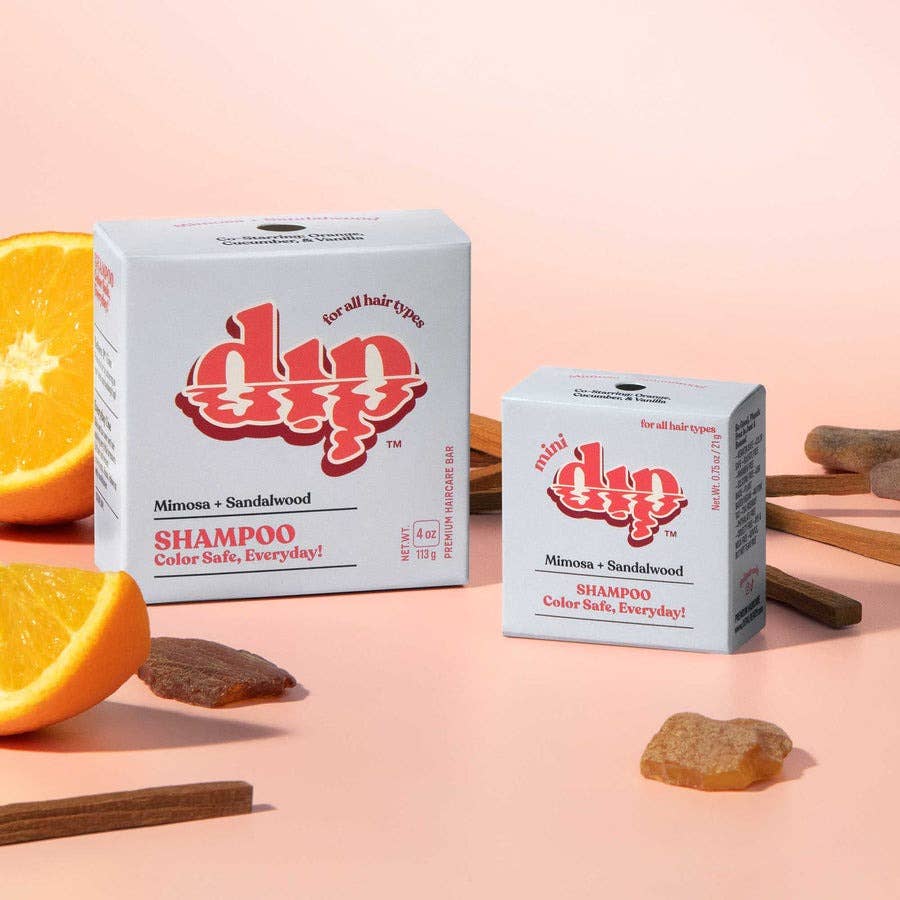 Dip - Mini Dip Color Safe Shampoo Bar for Every Day - Mimosa & San