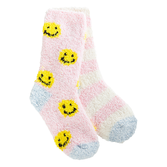 Kids Cozy Crew Smiles and Stripes