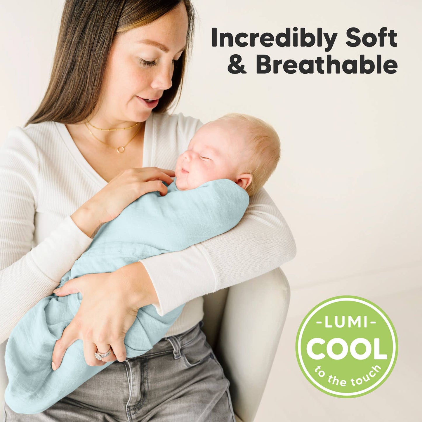 Lumi Muslin Swaddle Blankets