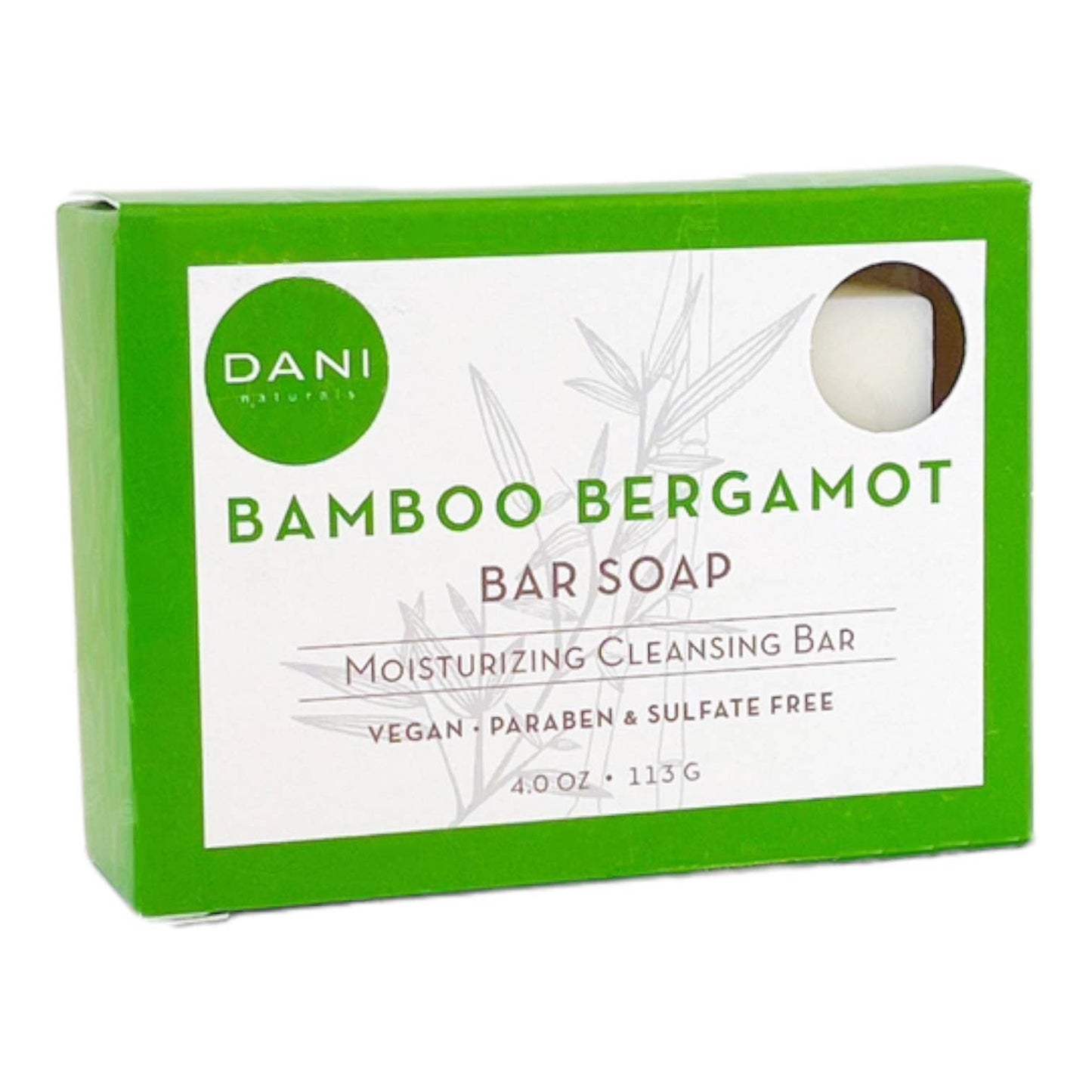 DANI Naturals - 4oz Bar Soap - Bamboo Bergamot