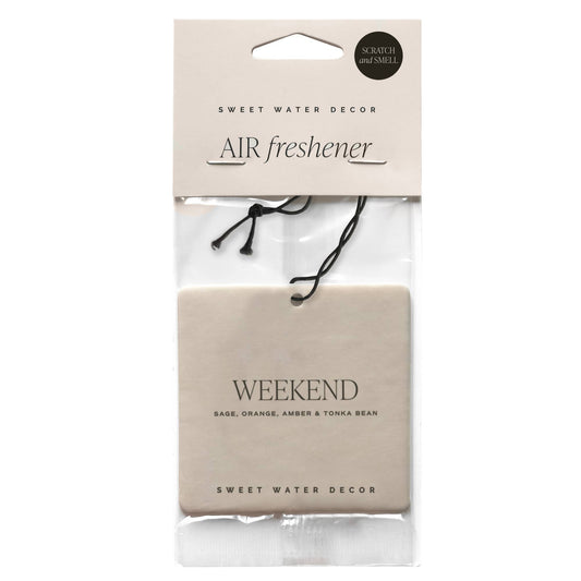 Sweet Water Decor - Weekend Hanging Air Freshener - Home Decor & Gifts