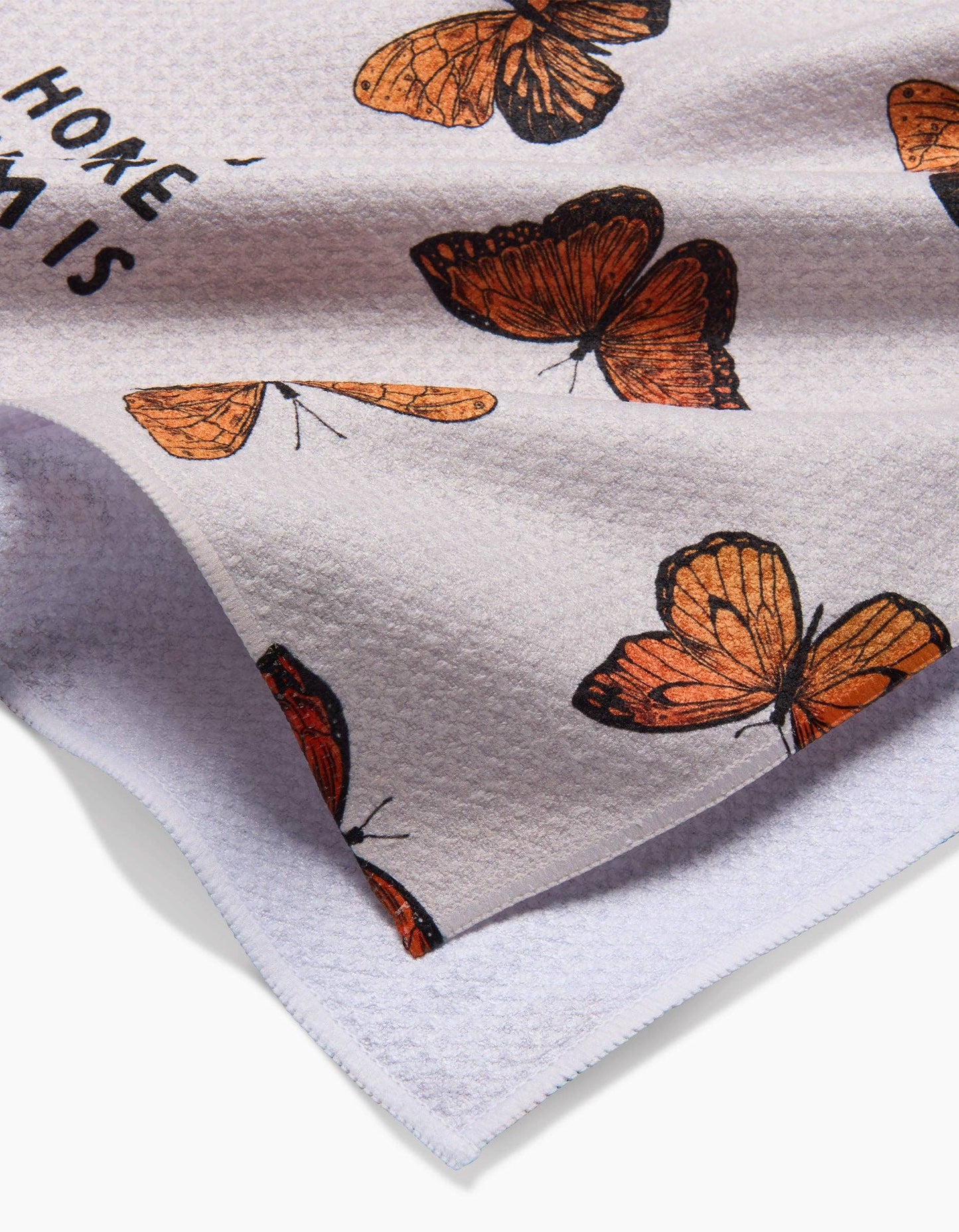 Geometry - Flutter Love Tea Towel