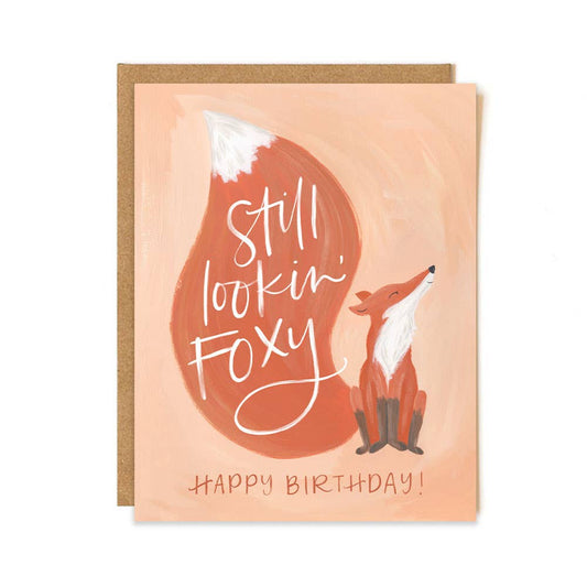 1canoe2 | One Canoe Two Paper Co. - Foxy Birthday Greeting Card
