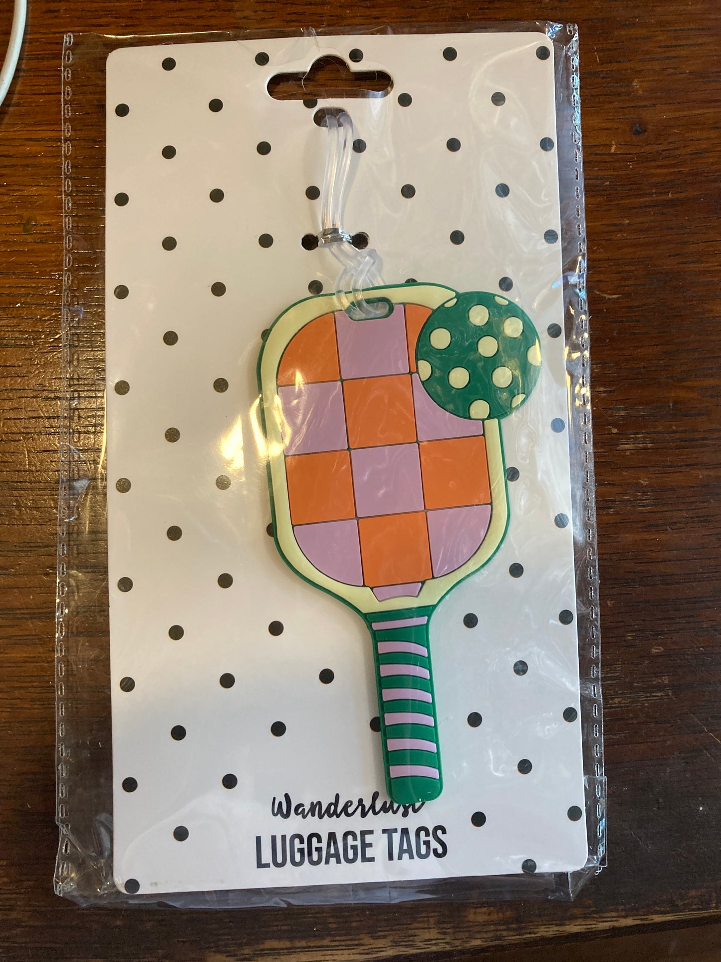 Hang Accessories - Pickleball Silicone Luggage Tag