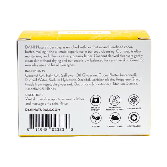 DANI Naturals - 4oz Bar Soap - Sandalwood Vanilla