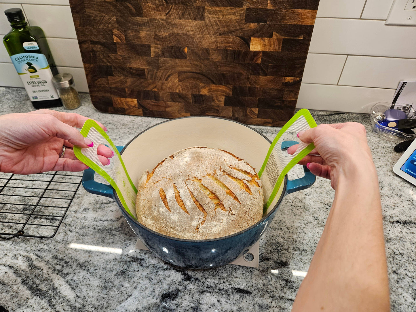 Fox Run Non-Stick Silicone Bread Sling For Dutch Ovens