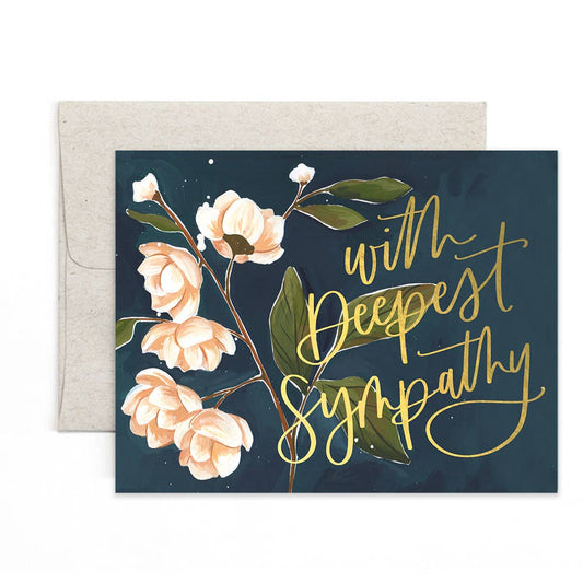 1canoe2 | One Canoe Two Paper Co. - Deepest Sympathy Navy