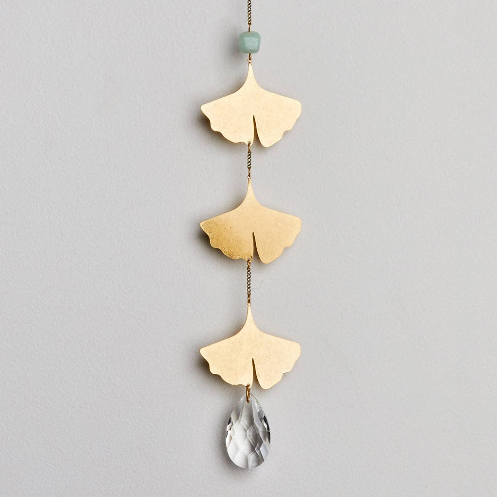 Scout Curated Wears - Suncatcher- Botanical Leaf/Amazonite