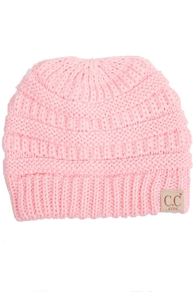 Hana - C.C Kids Solid Classic Knit Beanie