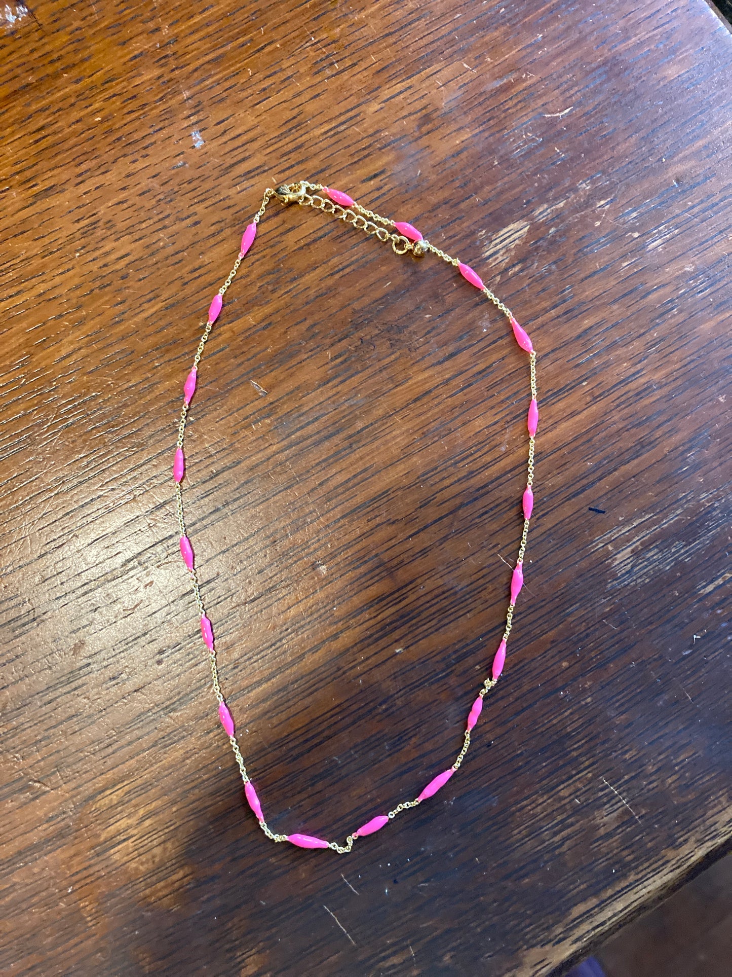 Necklace - color bulbs