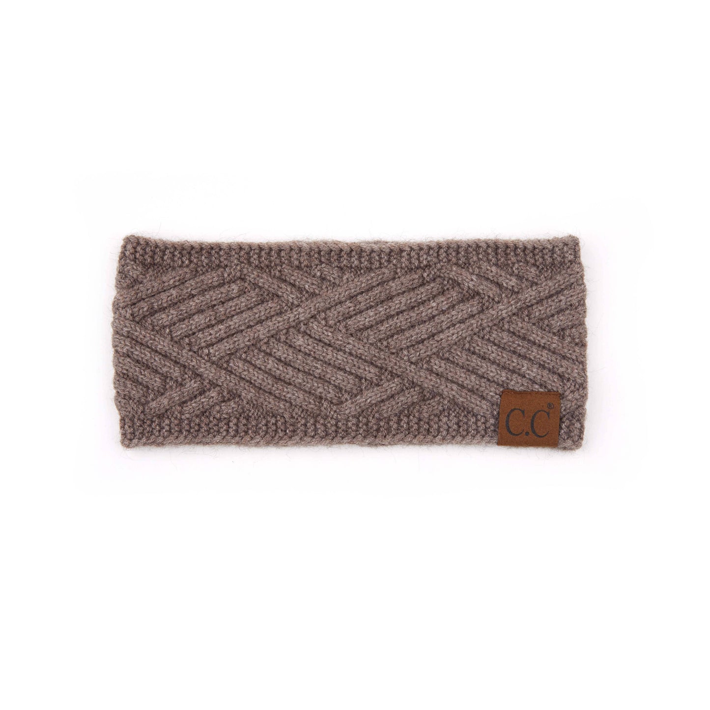 C.C Diagonal Stripe Crisscross Pattern Headwrap
