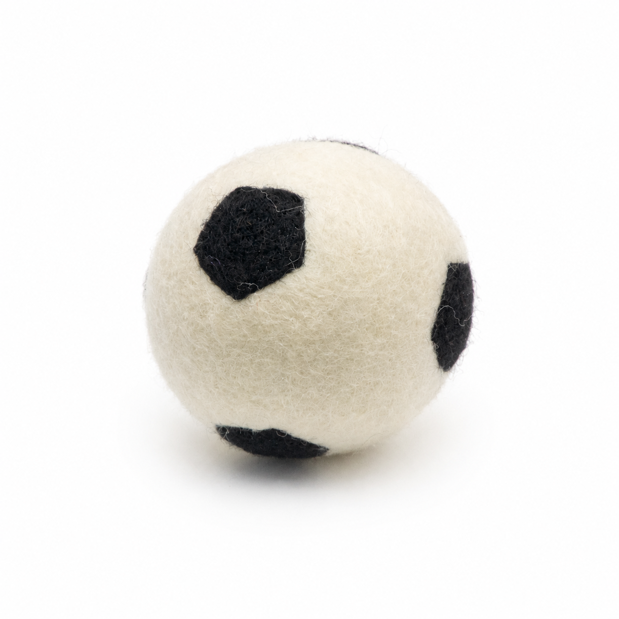 Soccer Felt Wool Eco Pet Toy / Fresheners