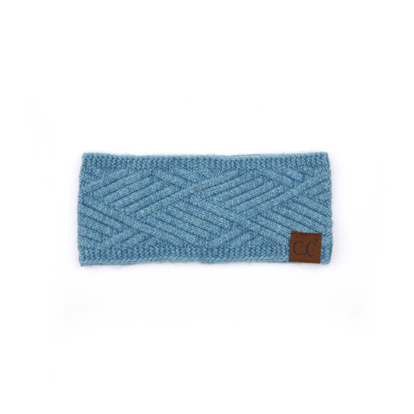 C.C Diagonal Stripe Crisscross Pattern Headwrap