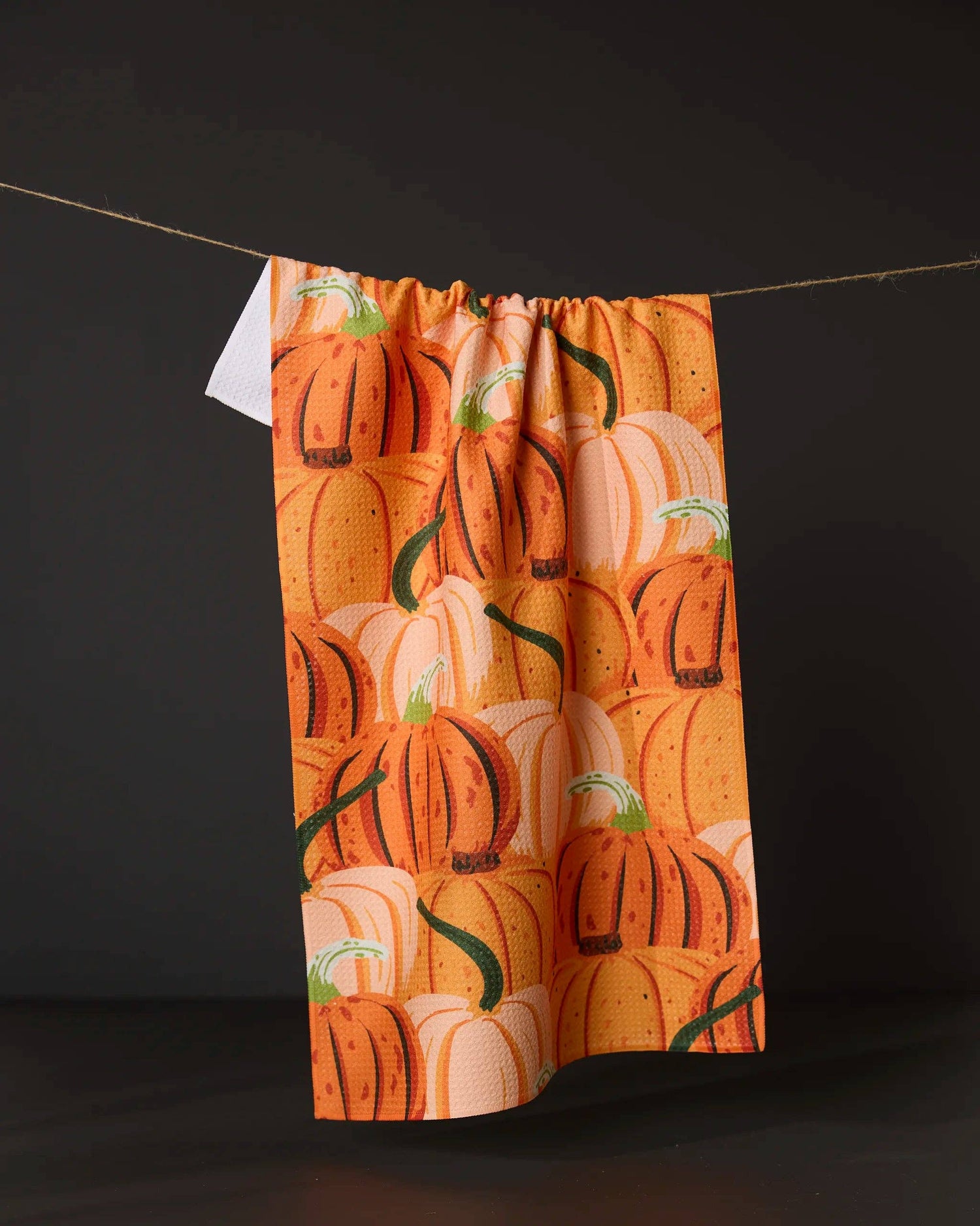Geometry Rows of Gourds Tea Towel - Thumbnail 2