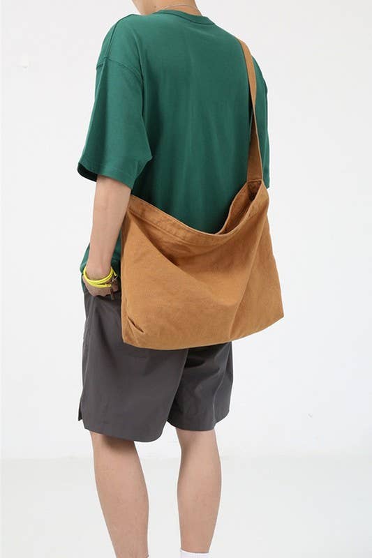 Crossbody Canvas Big Shoulder Bag_CWAB0420