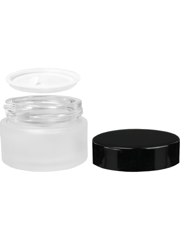 Cream Jar - 1oz - Silver