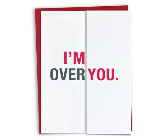 FINCH and HARE - Over You Romantic Card