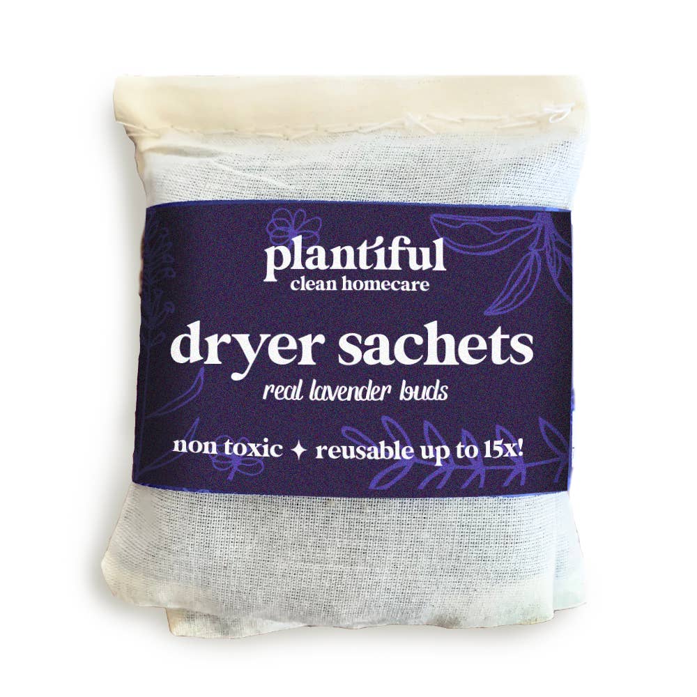 Plantiful Clean - Lavender Dryer Sachets (2/pack)