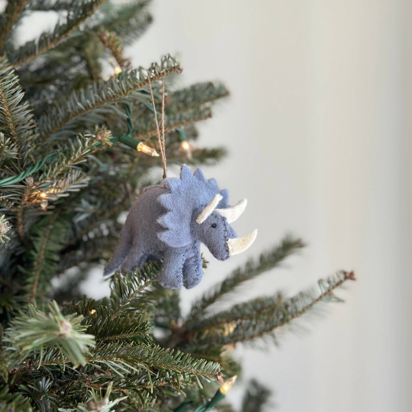 Felt Dinosaur Ornament