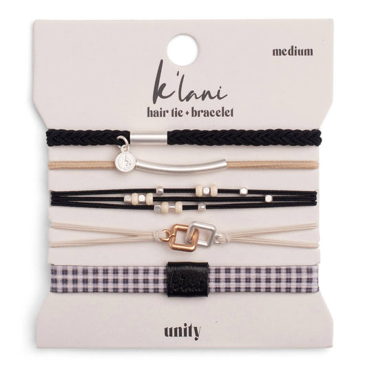 K'Lani hair tie bracelets - Unity Hair Tie Bracelet