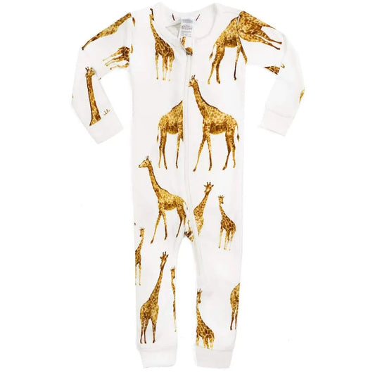 Giraffe Bamboo 2-way Zip Coverall