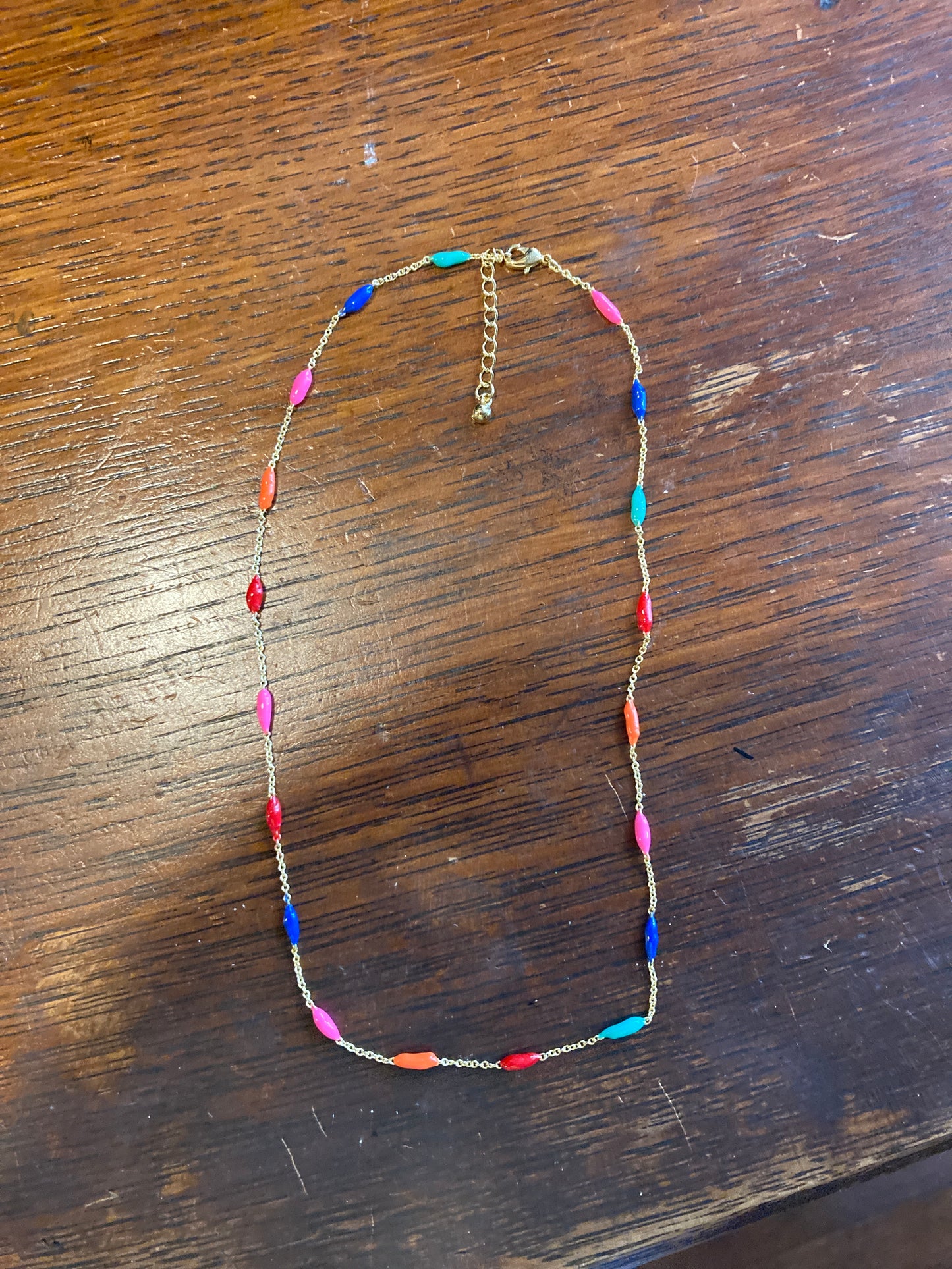 Necklace - color bulbs