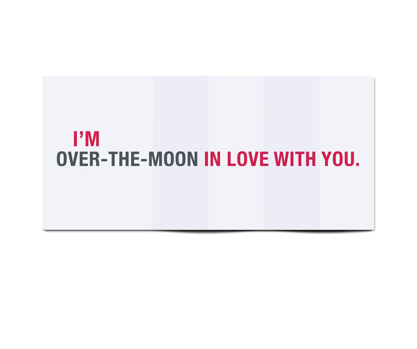 FINCH and HARE - Over You Romantic Card