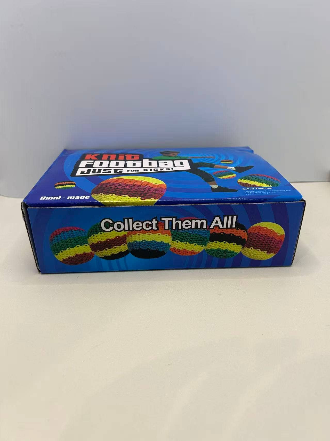 Knit Foot Bag (Hacky Sack) w/ Display Box - A083