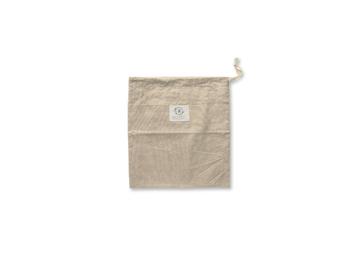 Bees Wrap Reusable Beeswax Lined Artisan Bread Bag - Natural