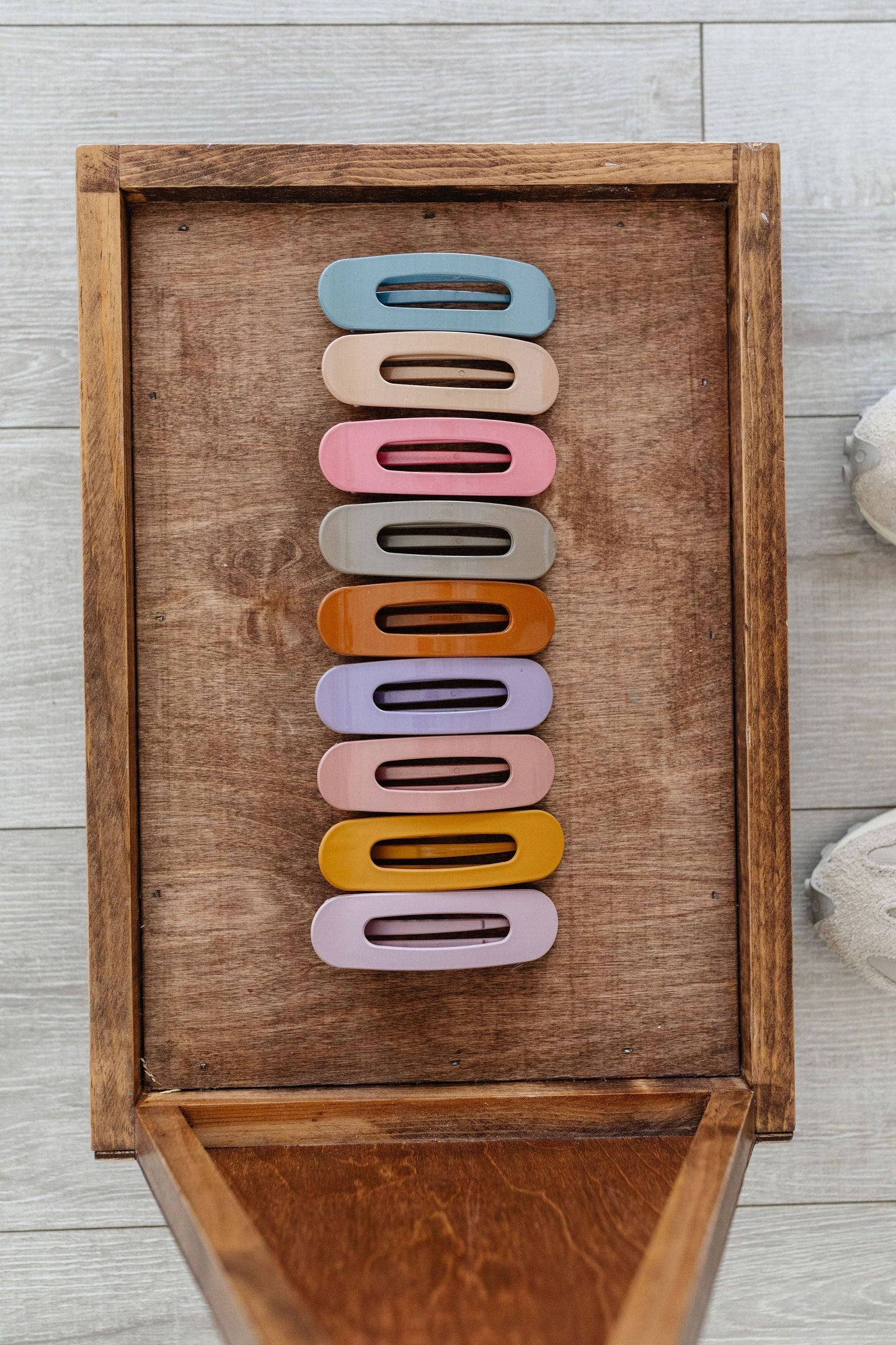 Glossy Flat Claw Clip