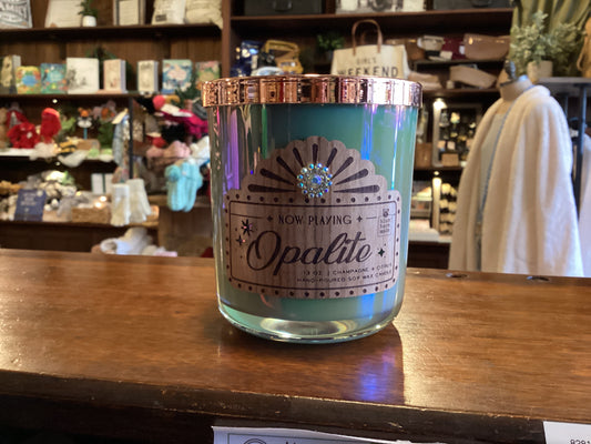 Opalite Candle