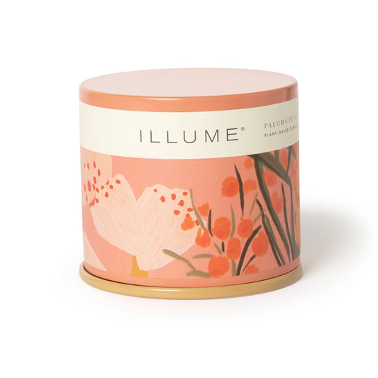 Vanity Tin Candle Lg. | Paloma Petal