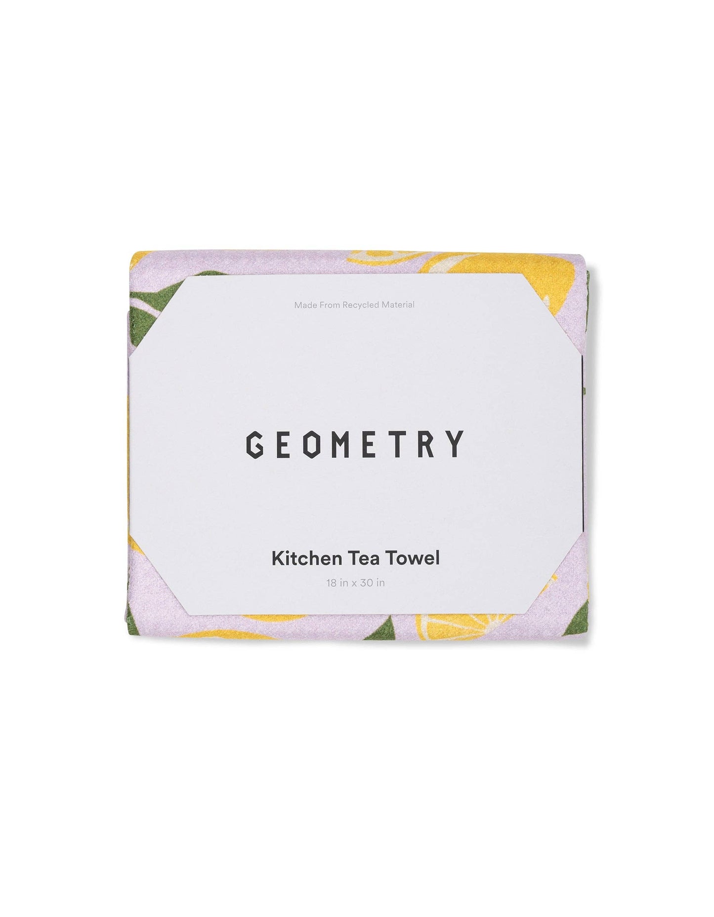 Geometry - Sweet Lemon Tea Towel