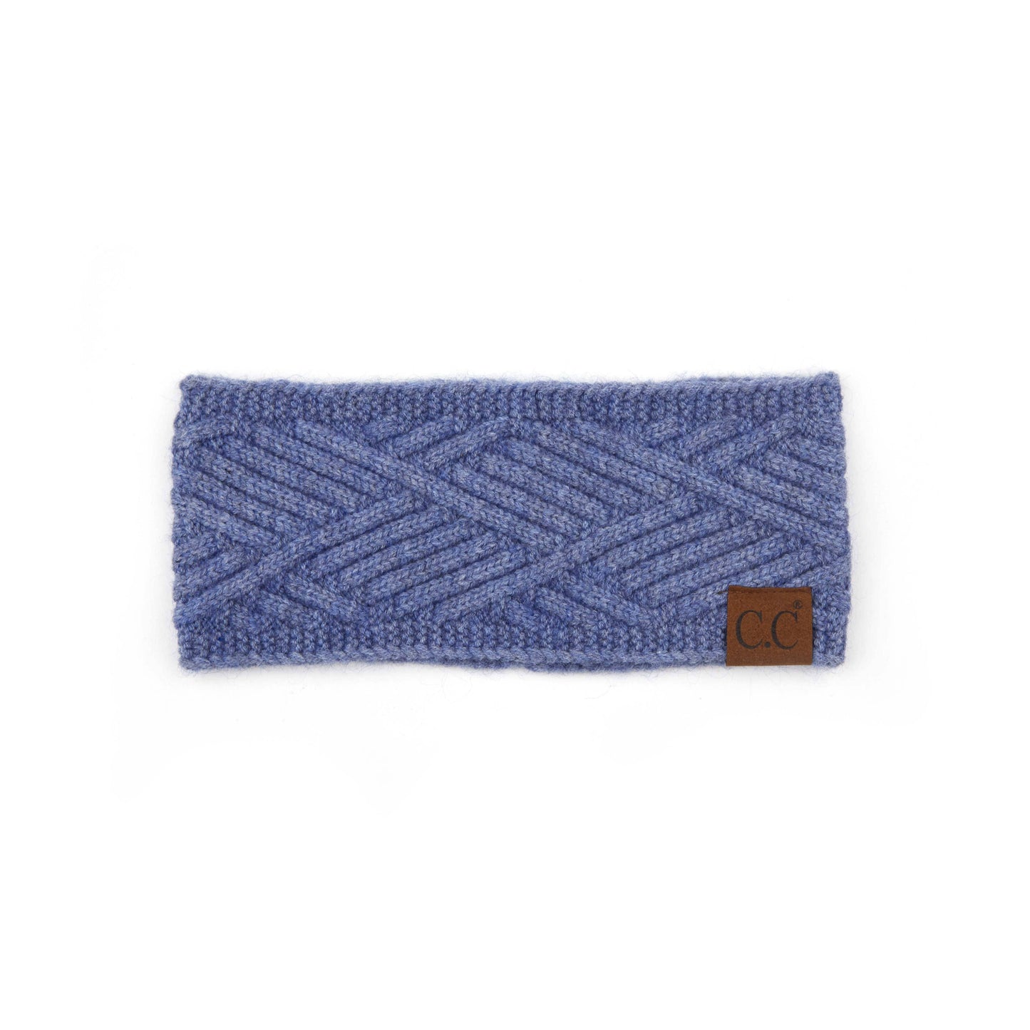 C.C Diagonal Stripe Crisscross Pattern Headwrap