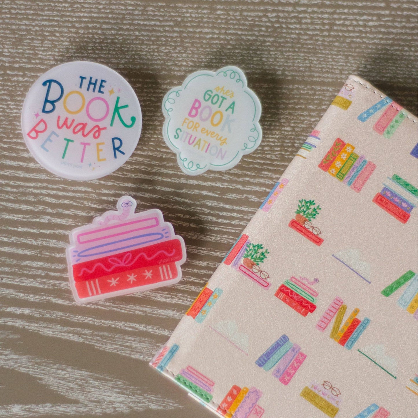 She's Got A Book For Every Situation E-Reader Grip