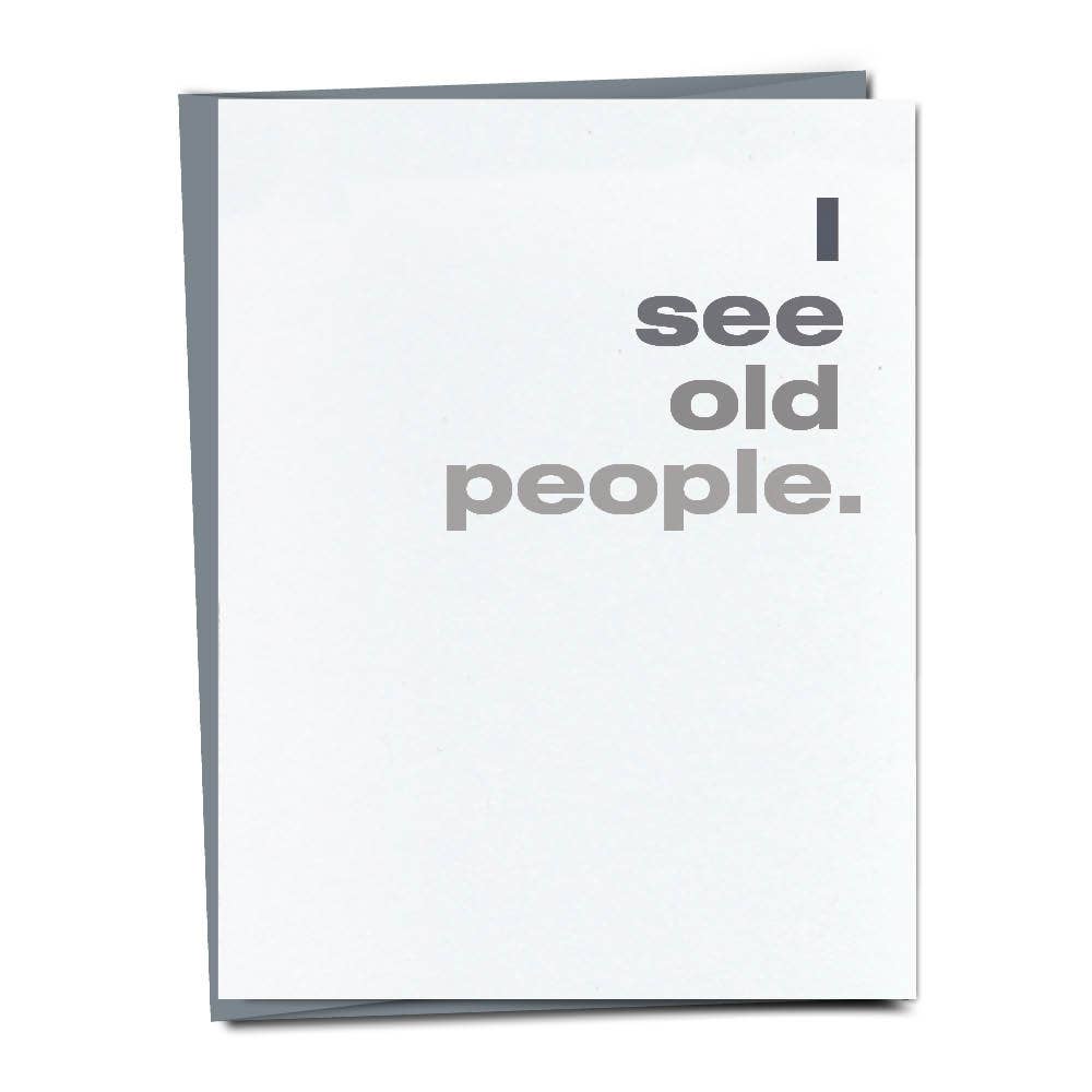 FINCH and HARE - See Old People