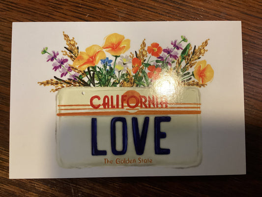 California Love Postcard