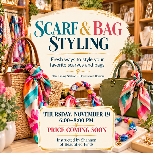 Scarf and Purse Styling Event