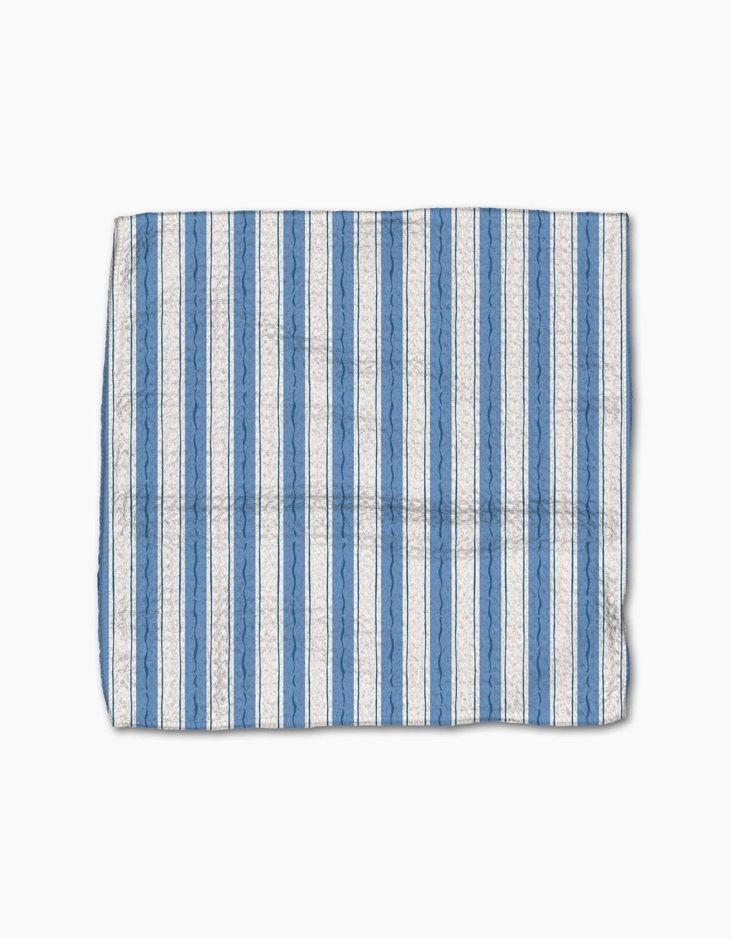 Geometry - Sardine Check Blue Dishcloth Set