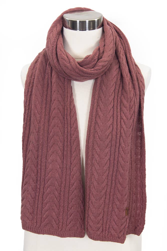 Hana - C.C Cable Winter Scarf