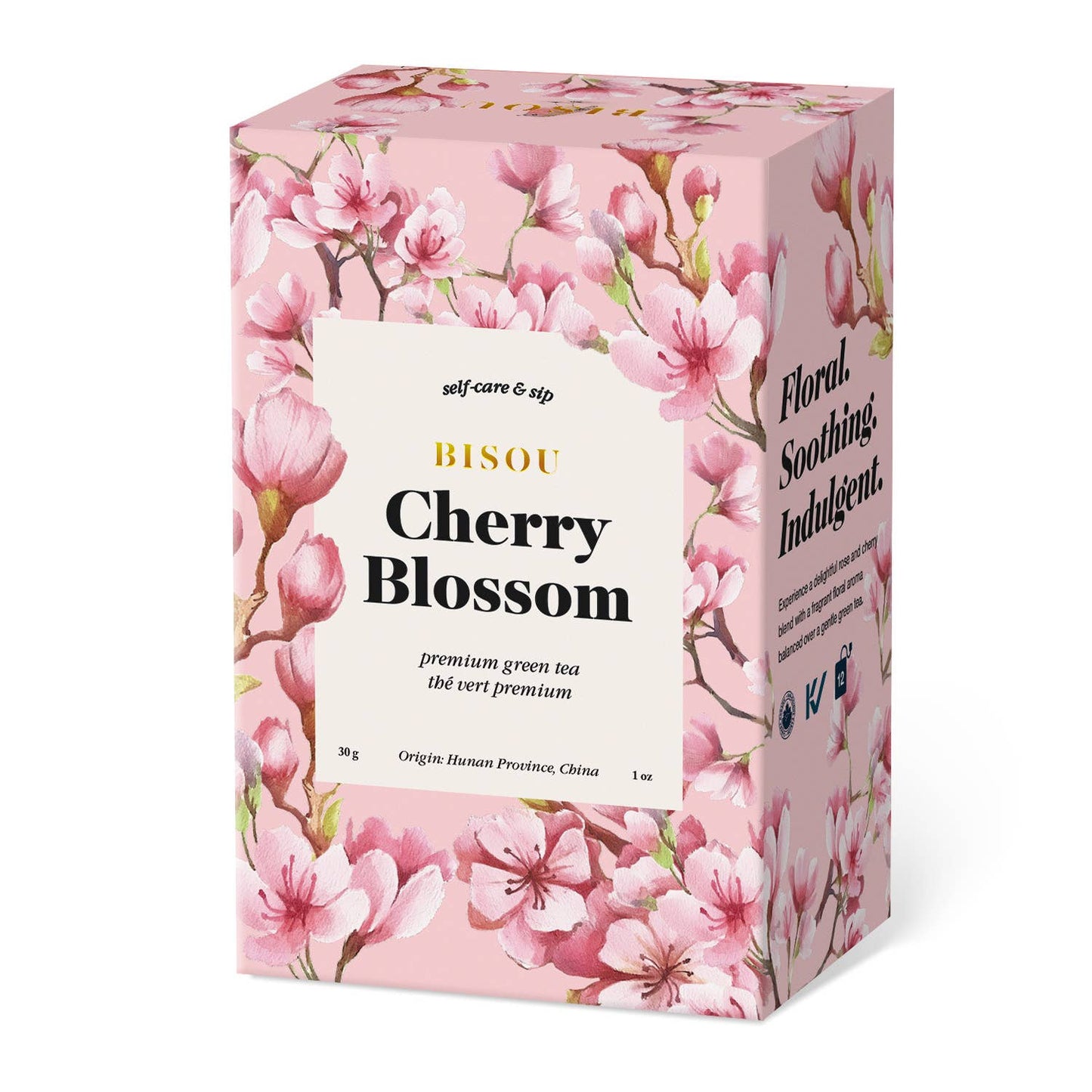 Organic Cherry Blossom - Green tea sachets