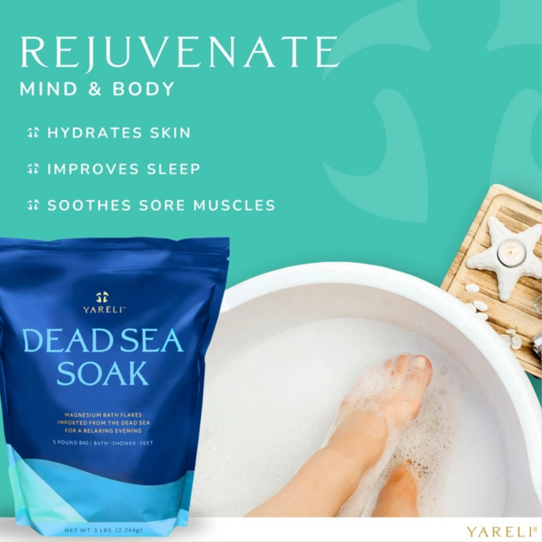 Bath Flakes | Eucalyptus Dead Sea Magnesium