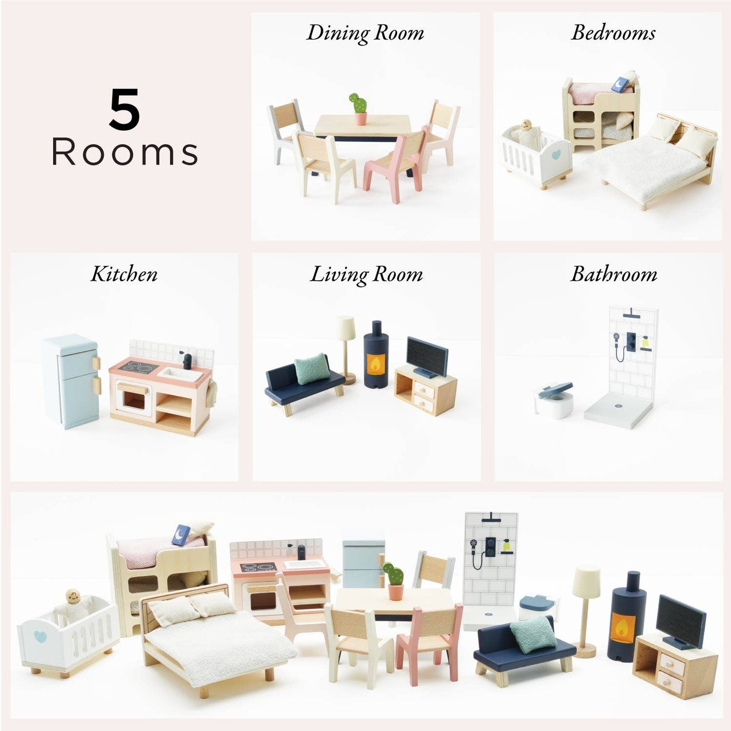 Complete Dolls House Furniture
