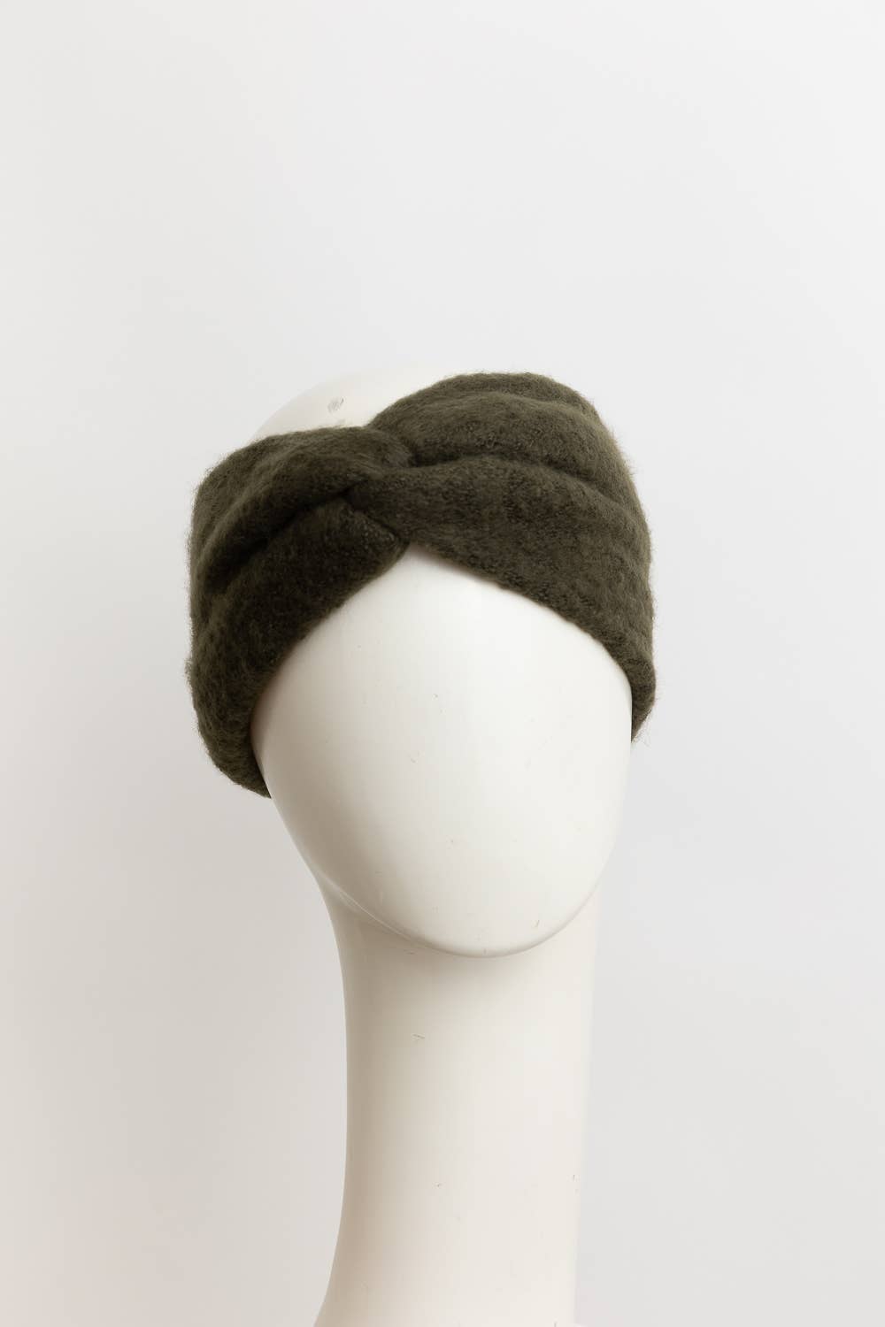 Huachi Twist Knot Boho Headband: Mustard