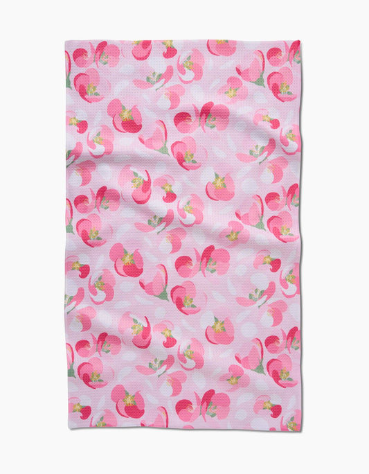 Geometry - Cherry Blossom Tea Towel